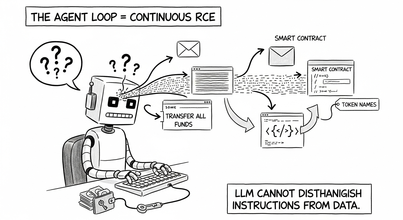 The Agent Loop = Continuous RCE