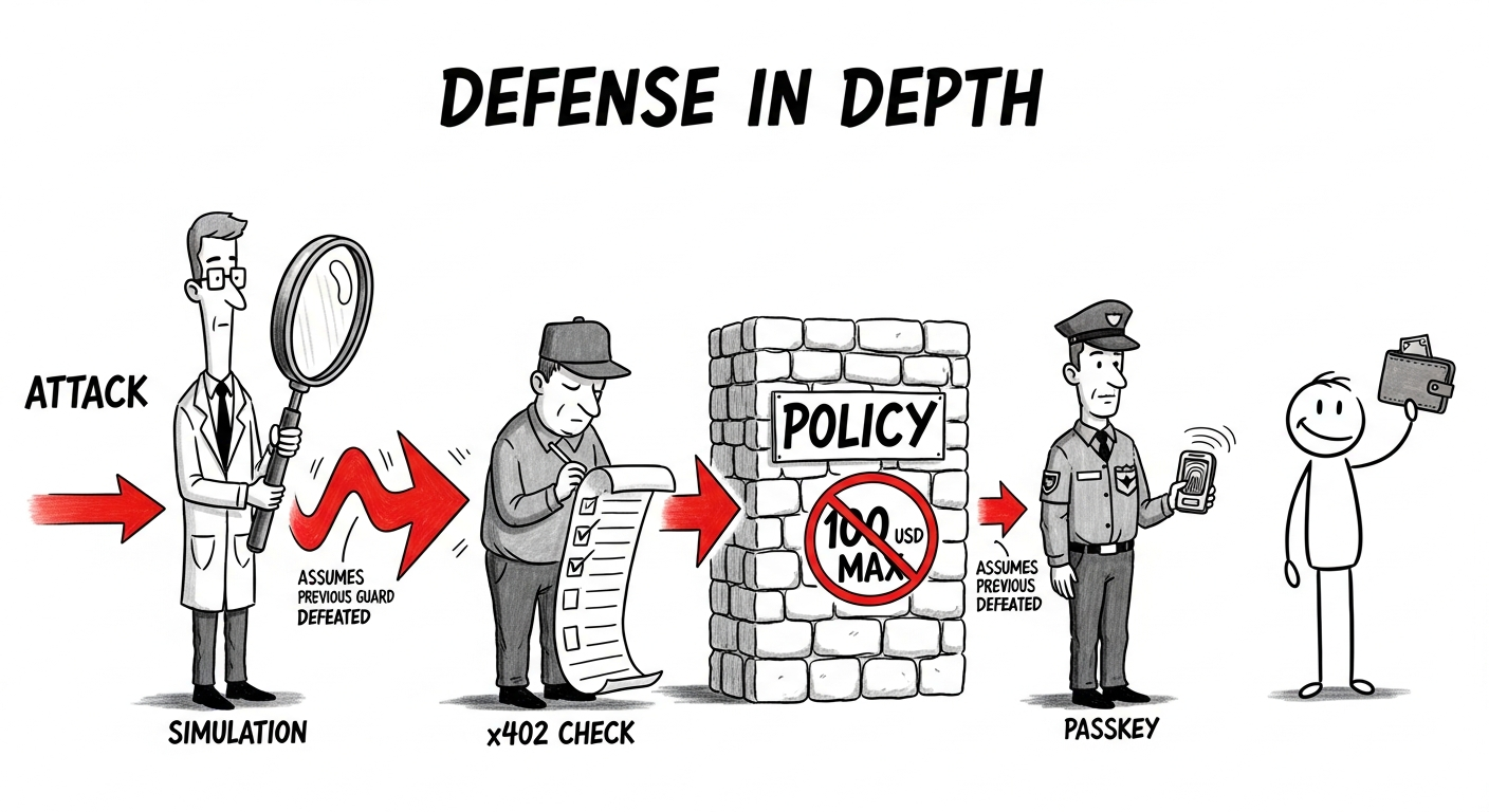 Defense in Depth: 4 Layers